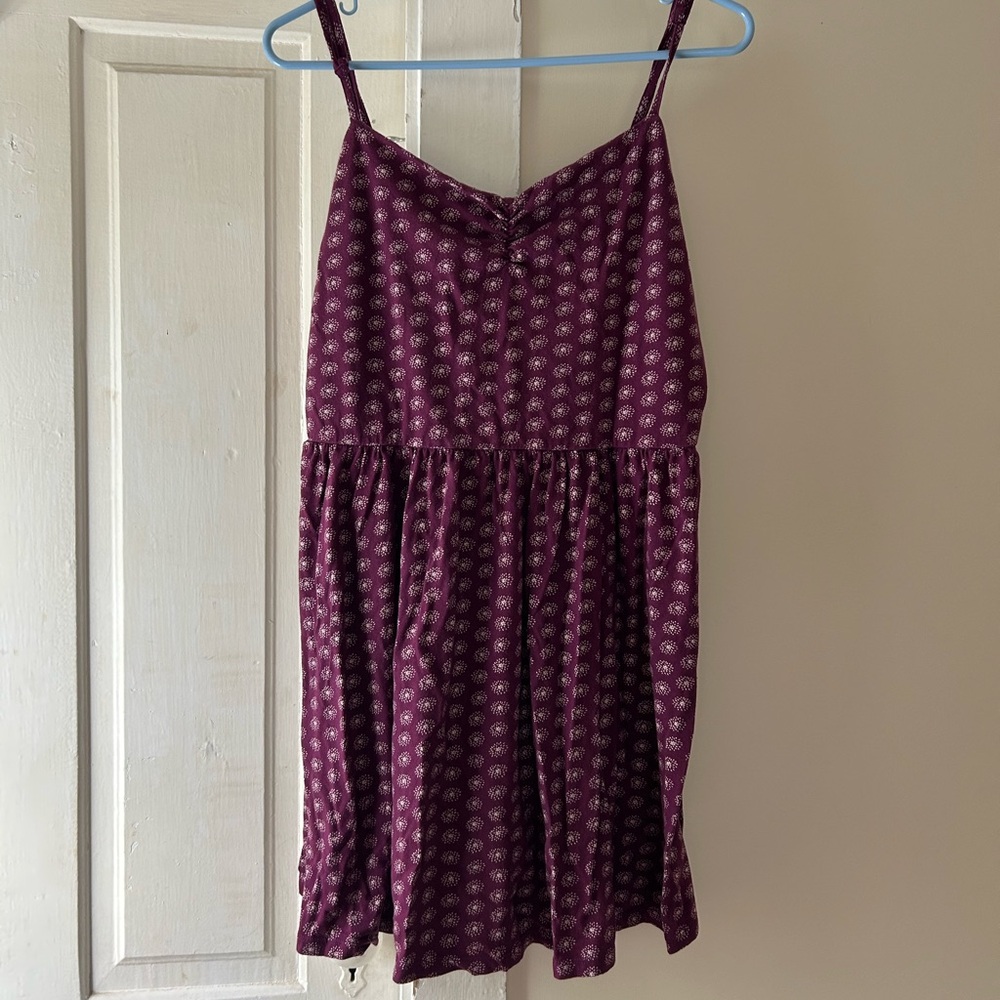 LOFT Purple Sleeveless Dress